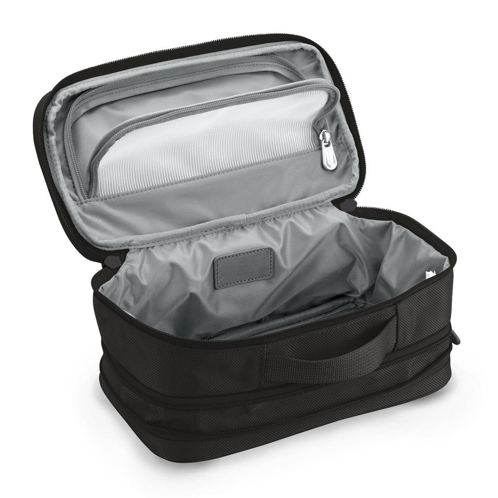 Briggs & Riley Black Baseline Expandable Toiletry Kit