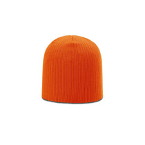 Richardson Orange Rib Knit Beanie