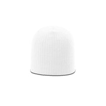 Richardson White Rib Knit Beanie