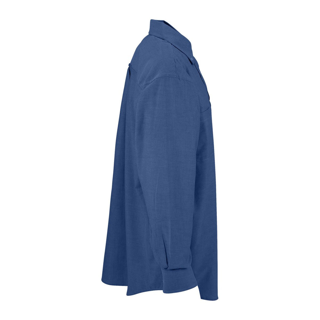 Vantage Men's French Blue Repel and Release Oxford Shirt