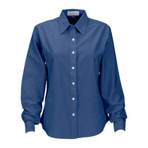 Vantage Women's French Blue Repel and Release Oxford Shirt