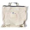 Gemline Navy Blue Seaside Zippered Cotton Tote