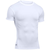 Under Armour Men's White Tactical HeatGear Compression Short Sleeve T-Shirt