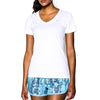 Under Armour Women's White Tech V-Neck