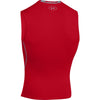 Under Armour Men's Red HeatGear Armour Sleeveless Compression Shirt