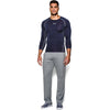 Under Armour Men's Navy HeatGear Armour L/S Compression Shirt