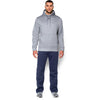 Under Armour Men's Grey Heather Storm Armour Fleece Hoodie