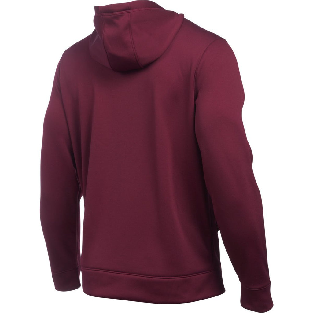 Under Armour Men's Maroon Storm Armour Fleece Hoodie