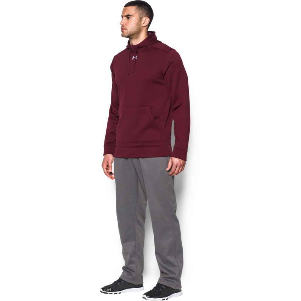 Under Armour Men's Maroon Storm Armour Fleece Hoodie