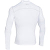 Under Armour Men's White ColdGear Armour Compression Mock
