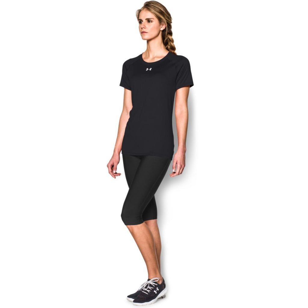 Under Armour Women's Black S/S Locker Tee