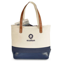 Gemline Navy Kinsley Cotton Tote