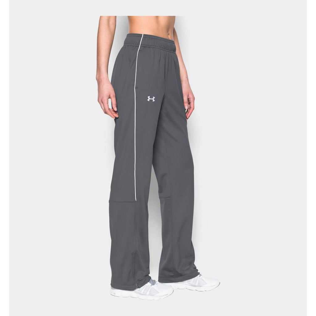 Under Armour Women's Graphite UA Rival Knit Warm-Up Pant