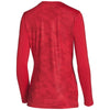 Under Armour Women's Red Ultimate Spike Print Long Sleeve Jersey