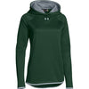 Under Armour Women's Forest Green Double Threat Hoody