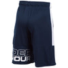 Under Armour Youth Midnight Navy/White Stunt Shorts