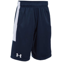Under Armour Youth Midnight Navy/White Stunt Shorts