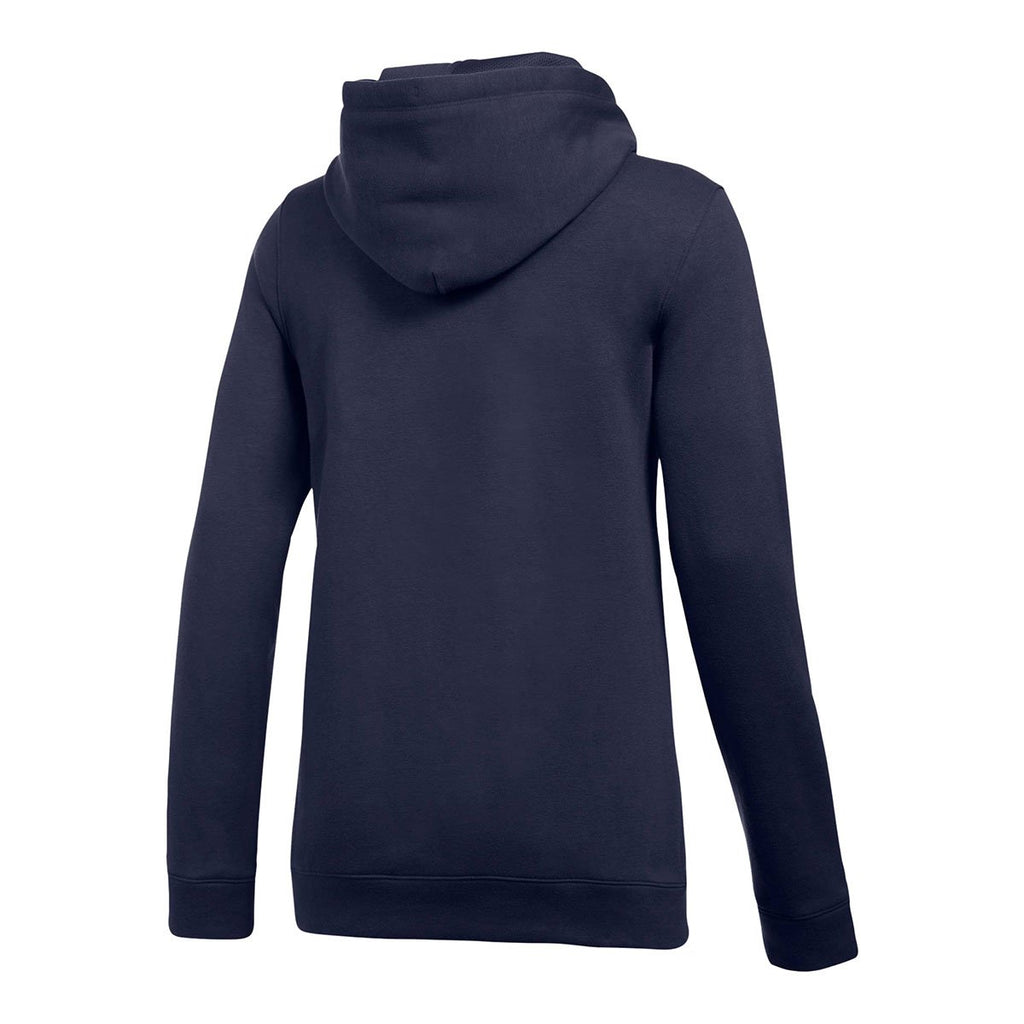 Under Armour Women's Midnight Navy Hustle Fleece Hoody