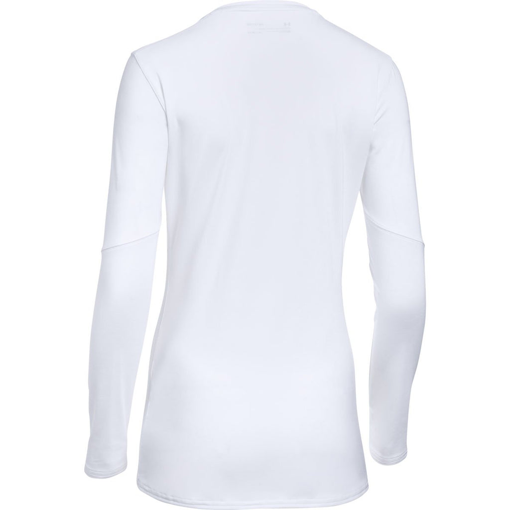 Under Armour Women's White UA Endless Power Jersey Long Sleeve