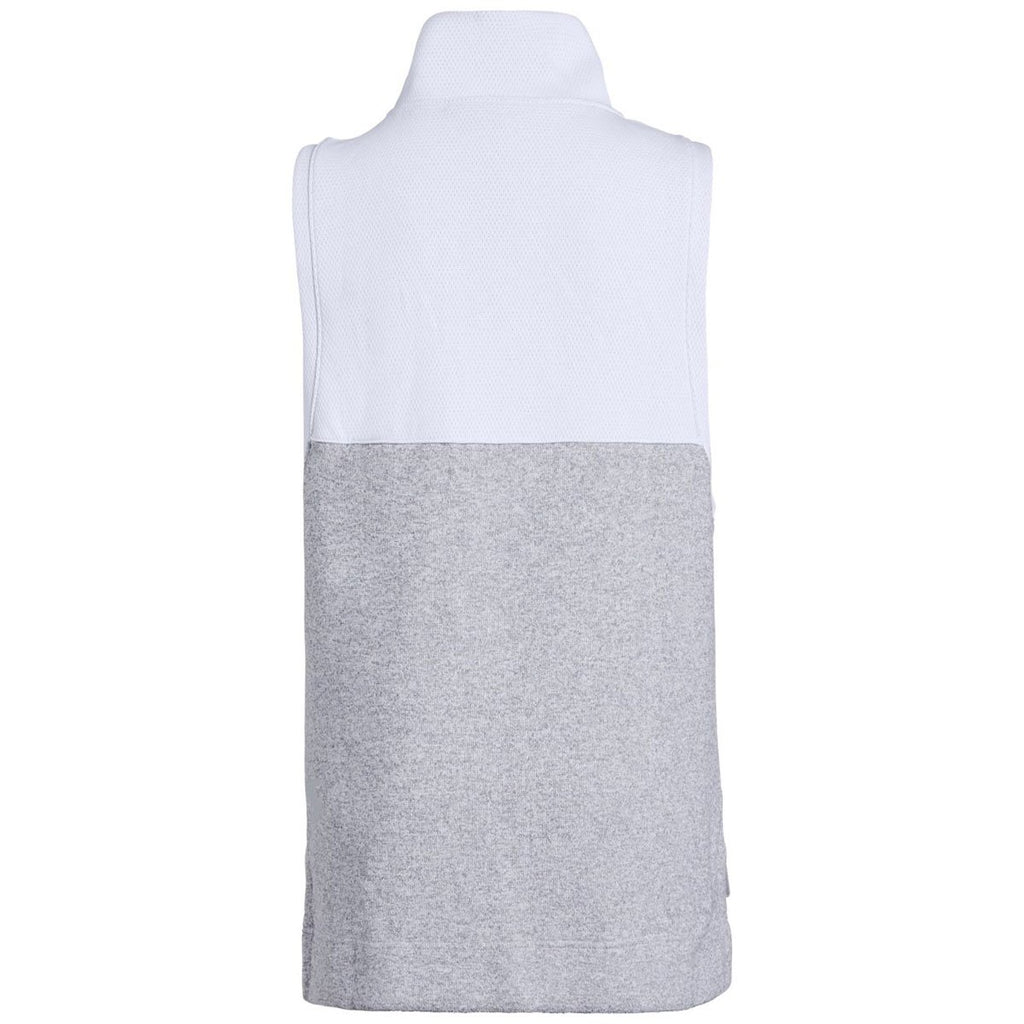 Under Armour Women's Aluminum Fade Heather Peak Performance Vest