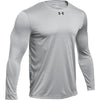 Under Armour Men's True Grey Heather 2.0 Long Sleeve Locker Tee