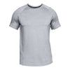 Under Armour Men's Steel Light Heather MK1 Short Sleeve Shirt