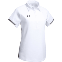 Under Armour Women's White Team Rival Polo