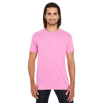 Threadfast Unisex Charity Pink Pigment Dye Short-Sleeve T-Shirt