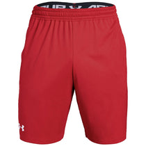 Under Armour Men's Red Pocketed Raid Shorts