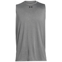 Under Armour Men's True Grey Heather Sleeveless Locker Tee