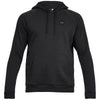 Under Armour Men's Black Rival Fleece Pullover Hoodie