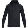 Under Armour Men's Black Rival Fleece Full-Zip Hoodie