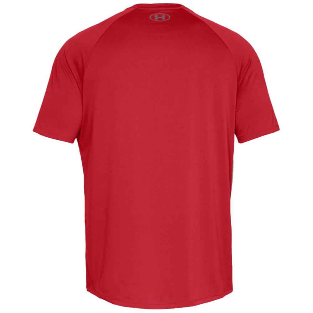 Under Armour Men's Red Tech 2.0 Short Sleeve Tee
