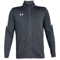 Under Armour Men's Steel Light Heather Rival Knit Jacket