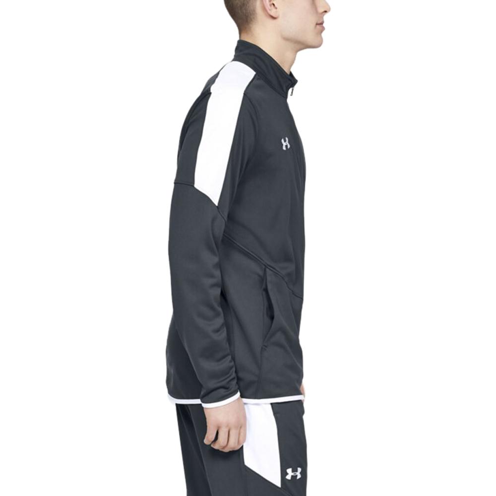 Under Armour Men's Steel Light Heather Rival Knit Jacket