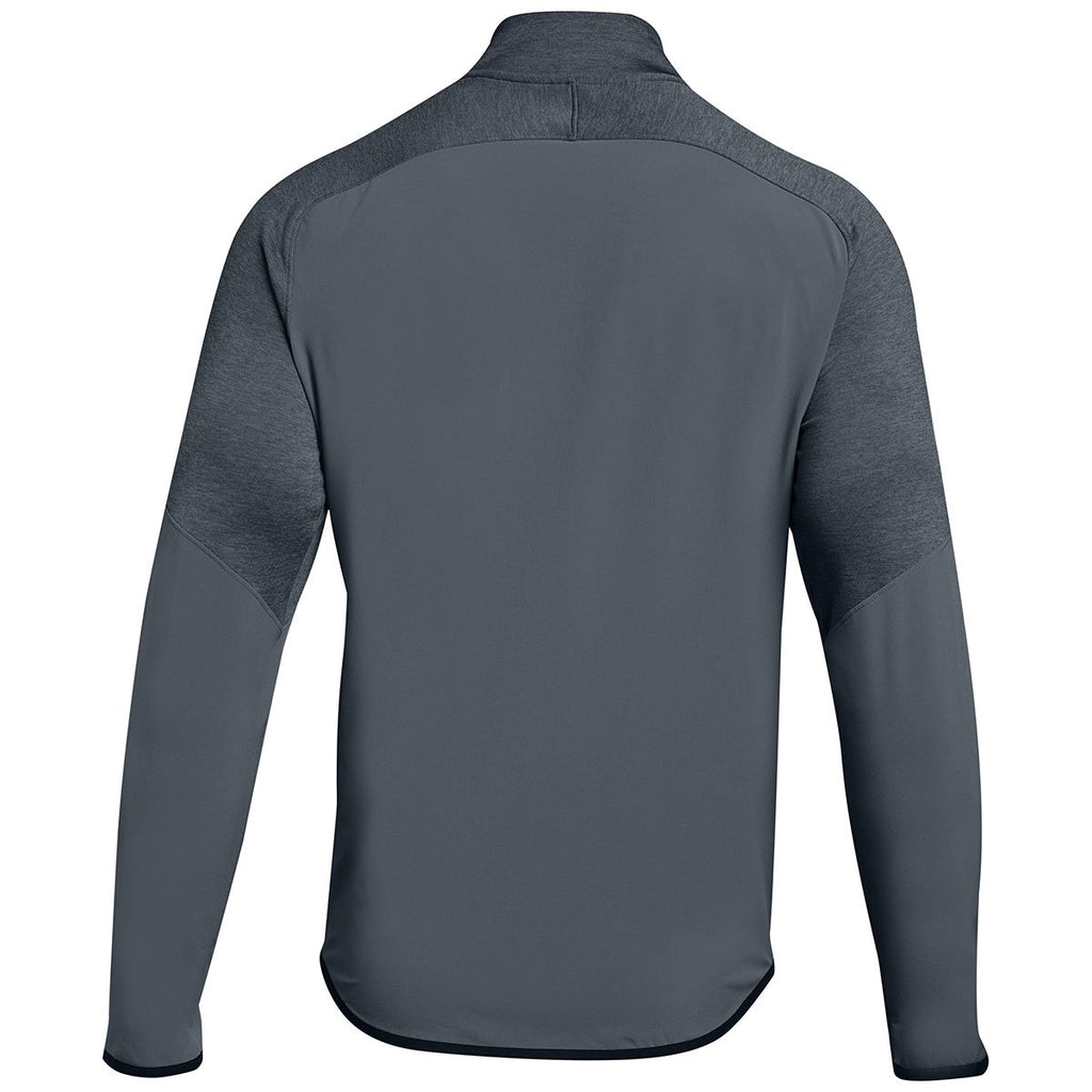 Under Armour Men's Stealth Grey Qualifier Hybrid 1/4 Zip