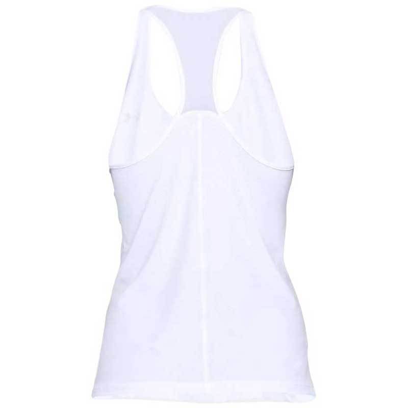 Under Armour Women's White HeatGear Armour Racer Tank