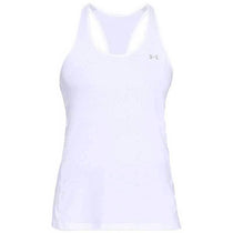 Under Armour Women's White HeatGear Armour Racer Tank