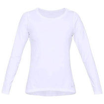 Under Armour Women's White HeatGear Armour Long Sleeve