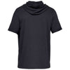 Under Armour Men's Black Sportstyle Terry Short Sleeve Hoody