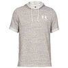 Under Armour Men's Onyx White Sportstyle Terry Short Sleeve Hoody