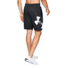 Under Armour Men's Black Rival Fleece Logo Sweatshorts