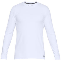 Under Armour Men's White Fitted Crew Tee