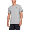 Under Armour Men's Steel Medium Heather Freedom Flag Tee