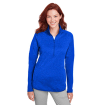 Under Armour Women's Royal Corporate Hybrid Quarter Zip