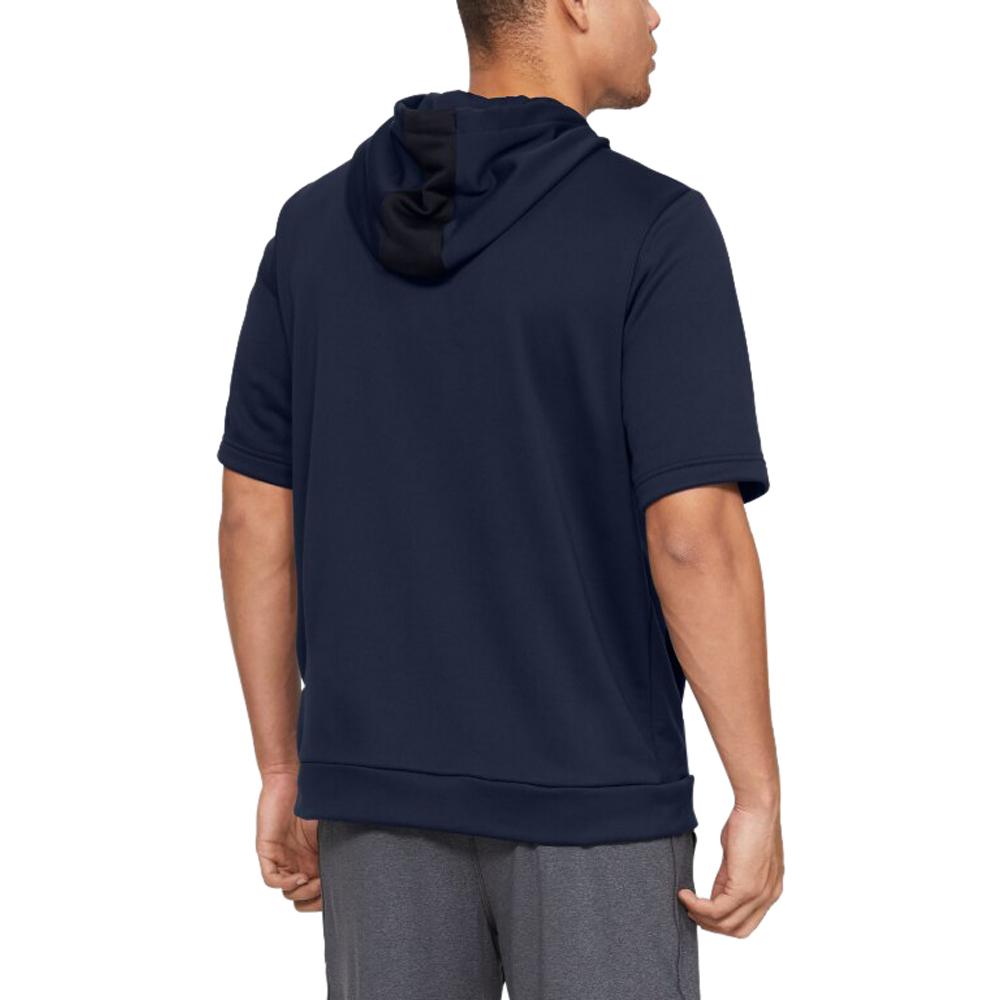 Under Armour Men's Midnight Navy M IL Utility Short Sleeve Cage Hoodie