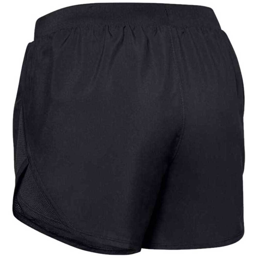 Under Armour Women's Black/Black Fly By 2.0 Shorts