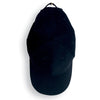 Anvil Black Solid Brushed Twill Cap