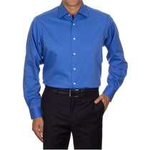 Calvin Klein Men's Blue Wave Non Iron Dobby