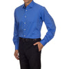 Calvin Klein Men's Blue Wave Non Iron Dobby